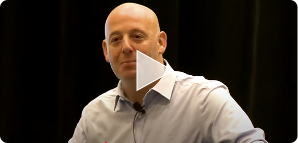 Roland Cozzolino presenting at conference